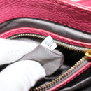 Miu Miu Vittello Caribbean Hand Bag Leather 2way Pink Gold Auth fm4567-11