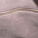 LOEWE Anagram Amazona 28 Hand Bag Leather Light Blue Gold Auth fm4572-20