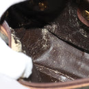 GUCCI GG Supreme Web Sherry Line Shoulder Bag PVC Leather Beige Gold Auth fm4588-20