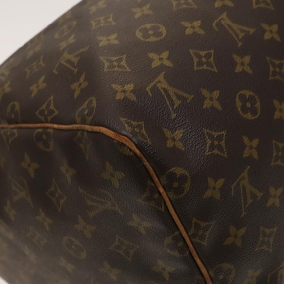 LOUIS VUITTON Monogram Keepall 55 Boston Bag M41424 LV Auth fm4599