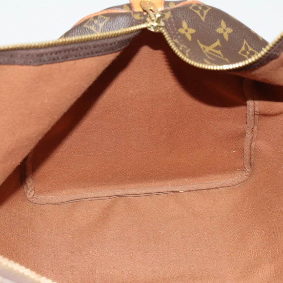 LOUIS VUITTON Monogram Keepall 55 Boston Bag M41424 LV Auth fm4599