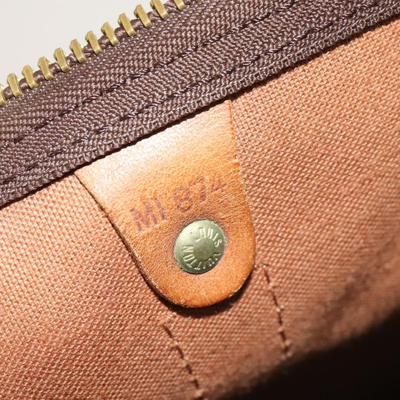 LOUIS VUITTON Monogram Keepall 55 Boston Bag M41424 LV Auth fm4599