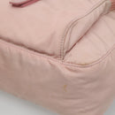 PRADA Shoulder Bag Nylon Pink Silver Auth fm4604-14