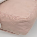 PRADA Shoulder Bag Nylon Pink Silver Auth fm4604-16