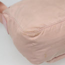 PRADA Shoulder Bag Nylon Pink Silver Auth fm4604-17