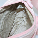 PRADA Shoulder Bag Nylon Pink Silver Auth fm4604-21