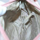 PRADA Shoulder Bag Nylon Pink Silver Auth fm4604-22