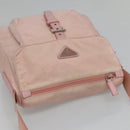 PRADA Shoulder Bag Nylon Pink Silver Auth fm4604-6