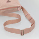PRADA Shoulder Bag Nylon Pink Silver Auth fm4604-7