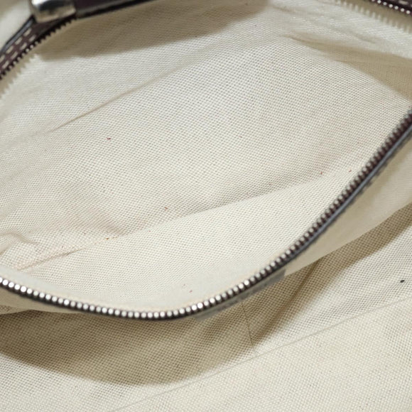 GUCCI Shoulder Bag Leather Wine Red Silver 247400 Auth fm4612