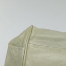 Chloe Etel Hand Bag Leather 2way Gray Gold 01 11 50 Auth fm4614-14