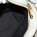 Chloe Etel Hand Bag Leather 2way Gray Gold 01 11 50 Auth fm4614-18