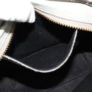 Chloe Etel Hand Bag Leather 2way Gray Gold 01 11 50 Auth fm4614-20