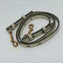 Chloe Etel Hand Bag Leather 2way Gray Gold 01 11 50 Auth fm4614-21