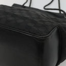 GUCCI GG Canvas Shoulder Bag Black 109141 Auth fm4617-9