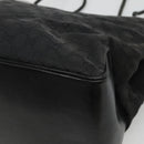 GUCCI GG Canvas Shoulder Bag Black 109141 Auth fm4617-15