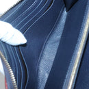 LOUIS VUITTON Empreinte Zippy Wallet Navy Marine Rouge M62121 LV Auth fm4618-10