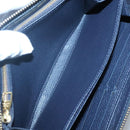 LOUIS VUITTON Empreinte Zippy Wallet Navy Marine Rouge M62121 LV Auth fm4618-18