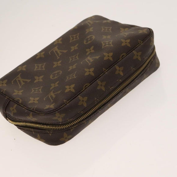 LOUIS VUITTON Monogram Clutch Bag 3Set LV Auth fm4628
