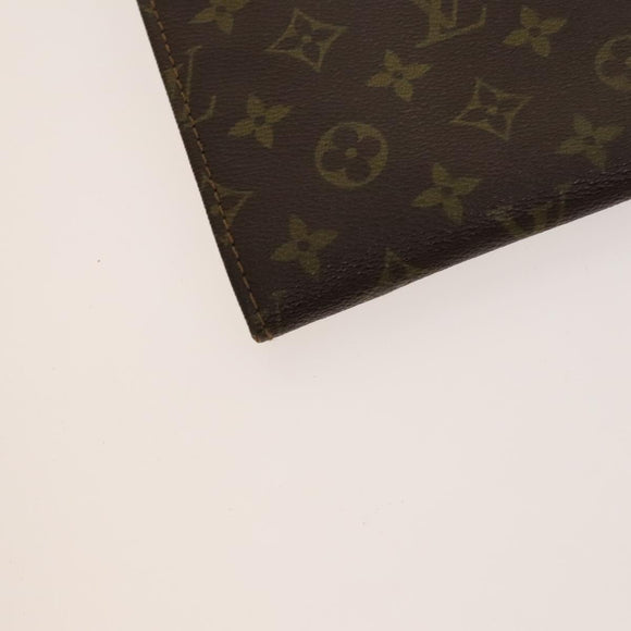 LOUIS VUITTON Monogram Clutch Bag 3Set LV Auth fm4628