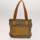 GUCCI GG Canvas Sherry Line Hand Bag 3Set Beige Black Red Auth fm4630-16