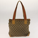 GUCCI GG Canvas Sherry Line Hand Bag 3Set Beige Black Red Auth fm4630-17