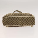GUCCI GG Canvas Pouch Web Sherry Line Hand Bag 3Set Beige Red Auth fm4632-7