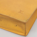 LOUIS VUITTON Epi Sac Plat Hand Bag Yellow M52079 LV Auth fm4639-10