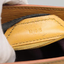 LOUIS VUITTON Epi Sac Plat Hand Bag Yellow M52079 LV Auth fm4639-19