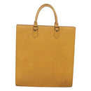 LOUIS VUITTON Epi Sac Plat Hand Bag Yellow M52079 LV Auth fm4639-2