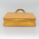 LOUIS VUITTON Epi Sac Plat Hand Bag Yellow M52079 LV Auth fm4639-9