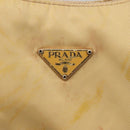 PRADA Accessory Pouch Nylon Beige Auth fm4643-18