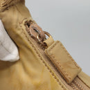 PRADA Accessory Pouch Nylon Beige Auth fm4643-9