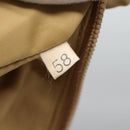 PRADA Accessory Pouch Nylon Beige Auth fm4643-12