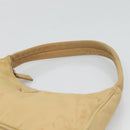 PRADA Accessory Pouch Nylon Beige Auth fm4643-14