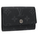 LOUIS VUITTON Monogram Eclipse Multicles6 Key Case M82603 LV Auth fm4644-1