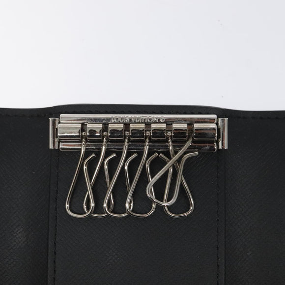 LOUIS VUITTON Monogram Eclipse Multicles6 Key Case M82603 LV Auth fm4644