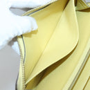 LOUIS VUITTON Monogram Empreinte Zippy Wallet Citrin M60572 LV Auth fm4645-17