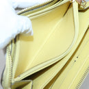 LOUIS VUITTON Monogram Empreinte Zippy Wallet Citrin M60572 LV Auth fm4645-11