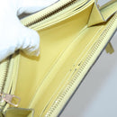 LOUIS VUITTON Monogram Empreinte Zippy Wallet Citrin M60572 LV Auth fm4645-21