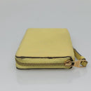 LOUIS VUITTON Monogram Empreinte Zippy Wallet Citrin M60572 LV Auth fm4645-4