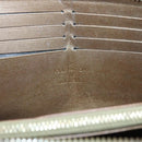 LOUIS VUITTON Suhari Zippy Wallet Leather Bronze M95701 LV Auth fm4650-9