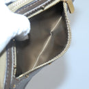 LOUIS VUITTON Suhari Zippy Wallet Leather Bronze M95701 LV Auth fm4650-22