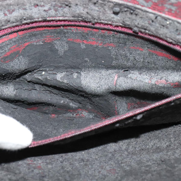 CHANEL Matelasse Chain Shoulder Bag Lamb Skin Black Gold CC Auth fm4668