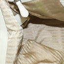 PRADA Shoulder Bag Canvas Silver White Auth fm4672-21