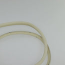 PRADA Shoulder Bag Canvas Silver White Auth fm4672-8