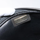 Christian Dior Shoulder Bag Leather Gray Gold Auth fm4687-11