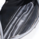 Christian Dior Shoulder Bag Leather Gray Gold Auth fm4687-12