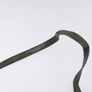 Christian Dior Shoulder Bag Leather Gray Gold Auth fm4687-8