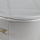 CHANEL Chain Chanel 19 Shoulder Bag Lamb Skin Gold Silver CC Auth fm4698M-17